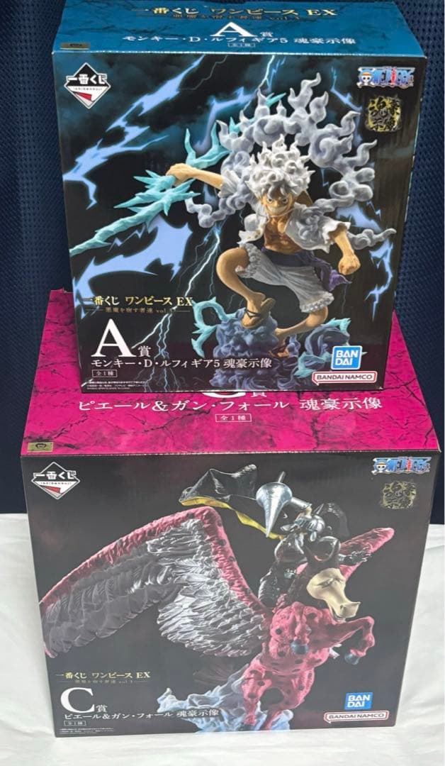 ワンピース　一番くじ　A賞　C賞 フィギュアセット