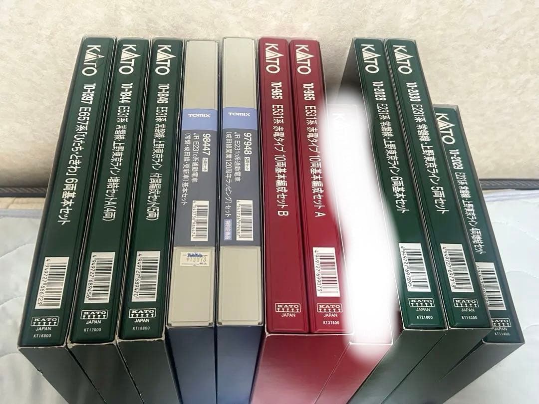 バラ売り不可！Nゲージ常磐線上野東京ラインまとめ売り！