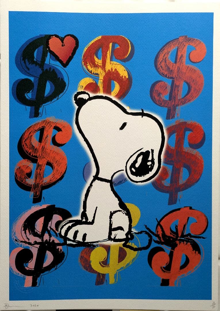 DEATH NYC】Snoopy ×アンディ・ウォーホル世界限定100枚 - メルカリ