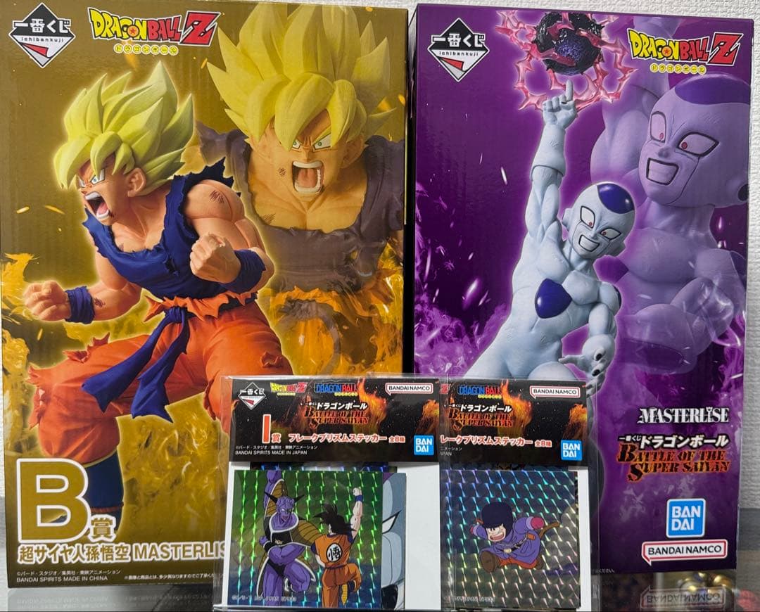 一番くじドラゴンボール BATTLEofSUPER SAIYAN B賞C賞おまけ