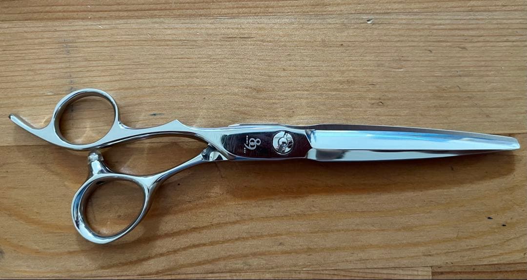 【左用】新品未使用 6.3インチ シザー ハーフ剣型スーパーゴールド【レフティ】