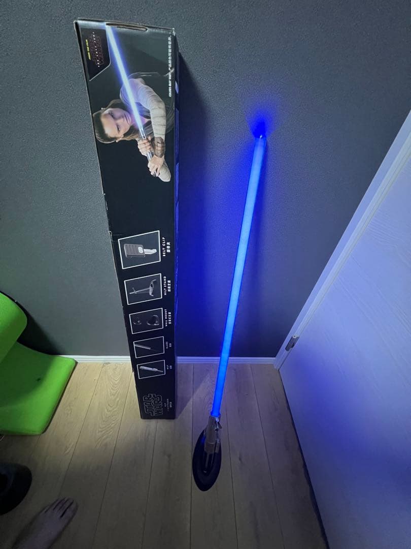 海外ディズニー限定 公式ライセンス品リムーバブル ＦＸライトセーバー