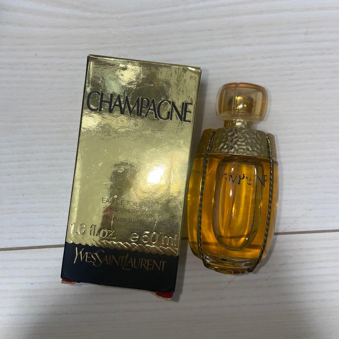 値下げ！　希少　イヴ・サンローラン シャンパーニュ　champagne　50ml