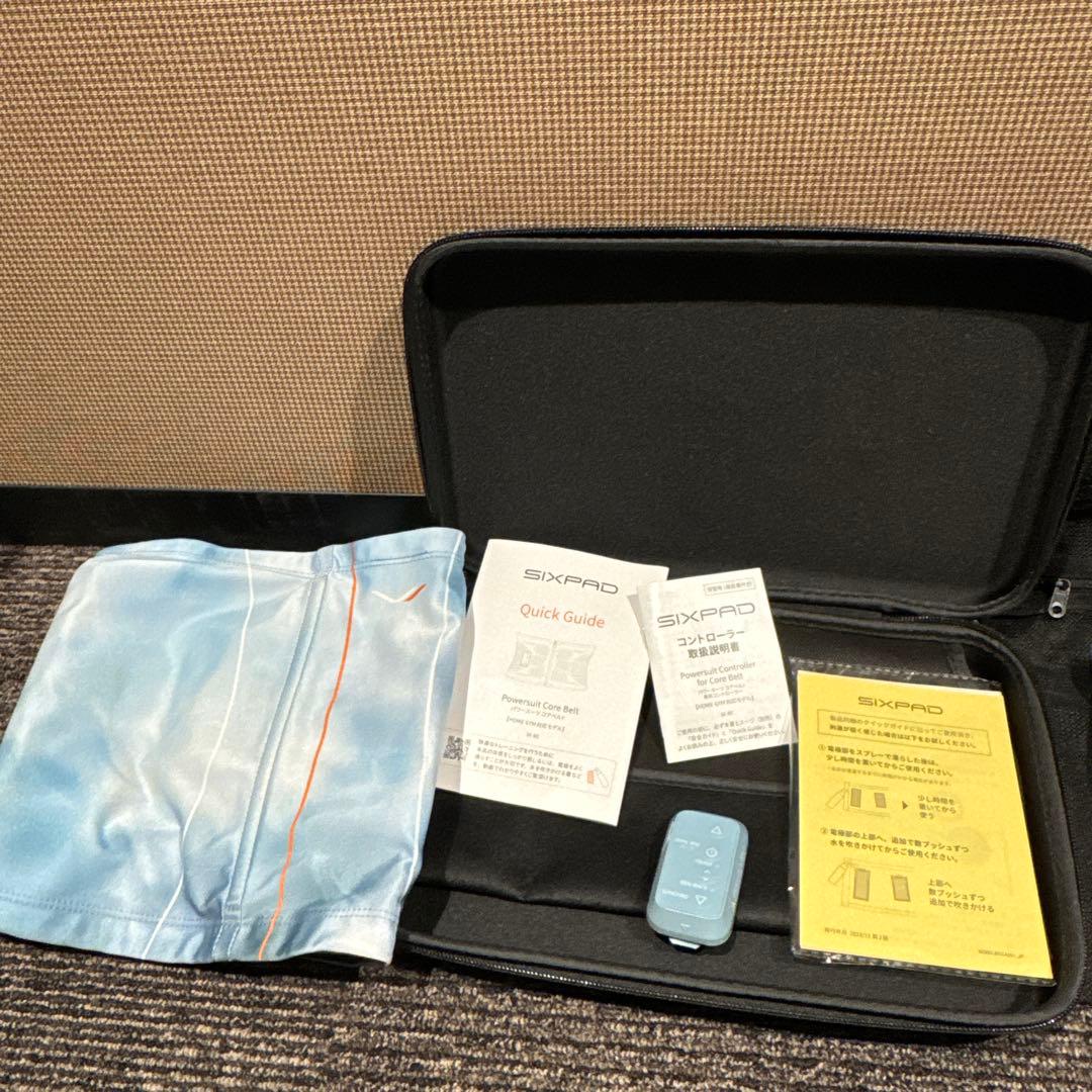 ☆彡SIXPAD パワースーツ コアベルト LLサイズ　ブルー