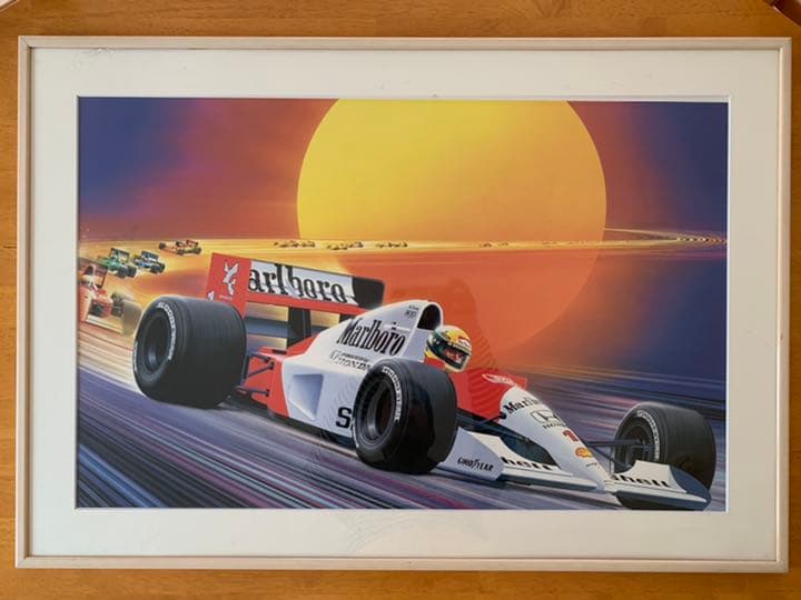 レプリカ アイルトン・セナ 栄光への軌跡 長岡秀星