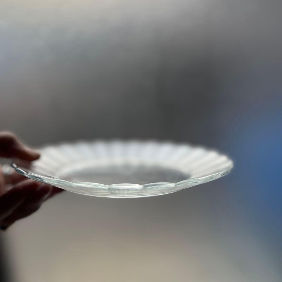 【ももママ様リクエスト】フランス マーガレット皿 小・大 2点111・115