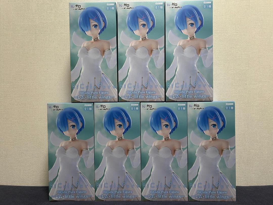 7個 BiCute Pure Figure レム・little wings