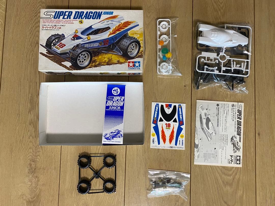 タミヤ ミニ四駆スーパードラゴンJr. （当時物） ミニ4駆 - メルカリ