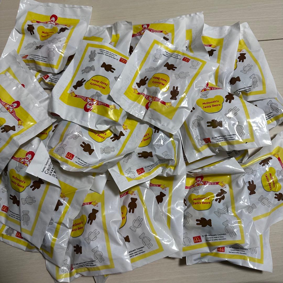 7.マクドナルド　ハッピーセット　テディベア　28体