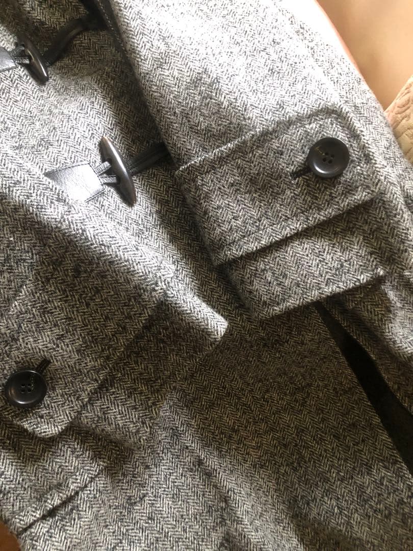 美品】グレースコンチネンタルヘリンボーン フェイクファーロング