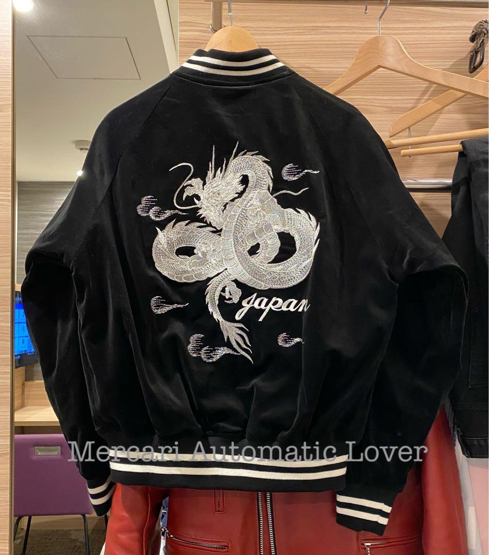 hoshihime スカジャン 花竜 別珍 リバーシブル【未使用】 - メルカリ