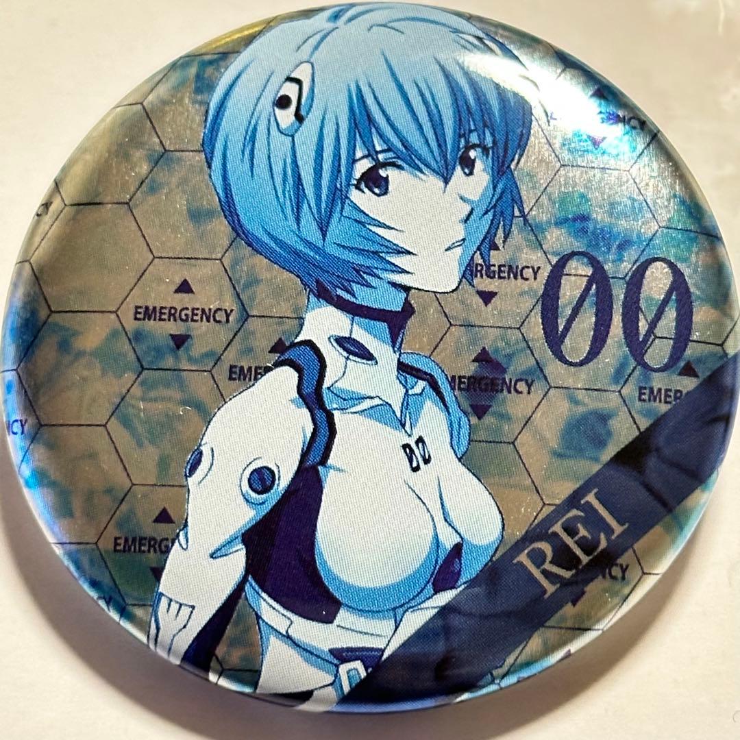 エヴァンゲリオン 綾波レイ メタリック缶バッジ バッチ ストア