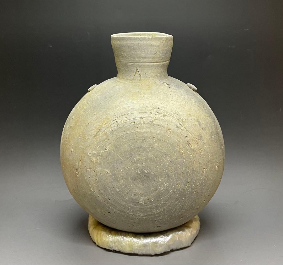 須恵器　新羅　土器　提瓶　b3890 33806_difile1-M.jpg