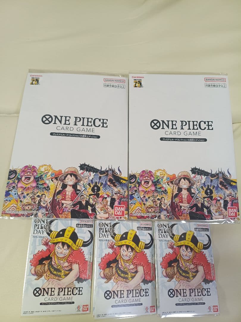 ONEPIECEDAY25 ワンピースプレミアムカードコレクション セット ONE PIECE DAY'25」にて先行販売された「ONE PIECEカードゲーム」の