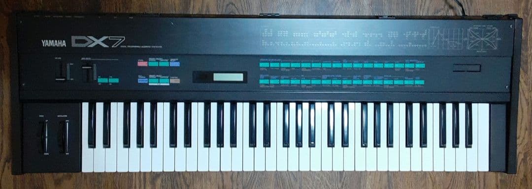 YAMAHA DX7 デジタルシンセサイザー 61鍵 カートリッジ✕2他付属品