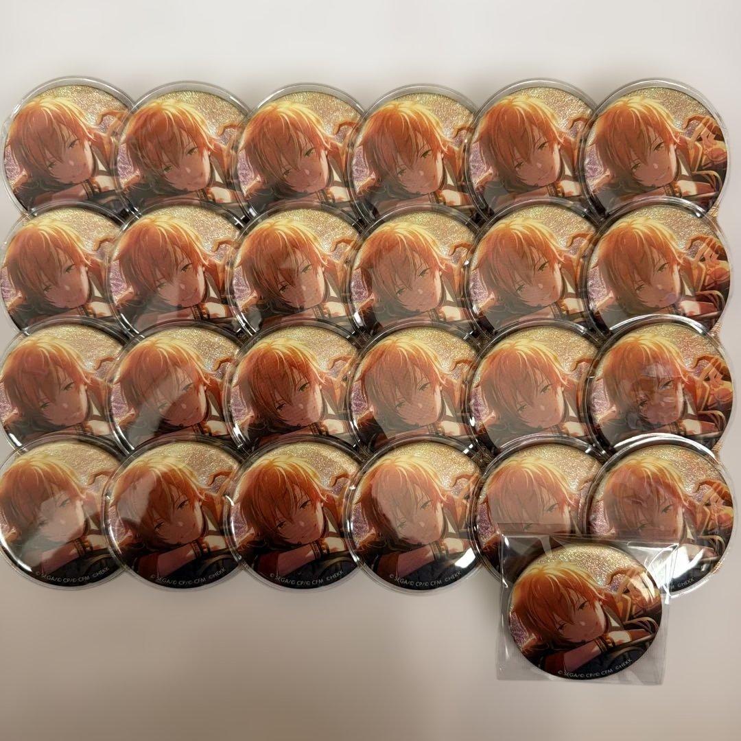 プロセカ 東雲彰人 あんスタ コラボ グリ缶 缶バッジ25個セット プロセカ 東雲彰人 缶バッジ グリ缶 夏祭り - メルカリ