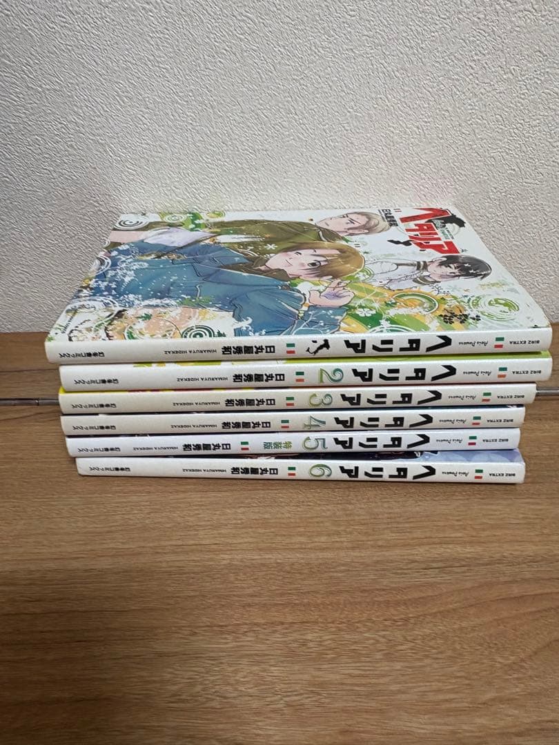 ヘタリア 全巻 1-6巻セット - メルカリ