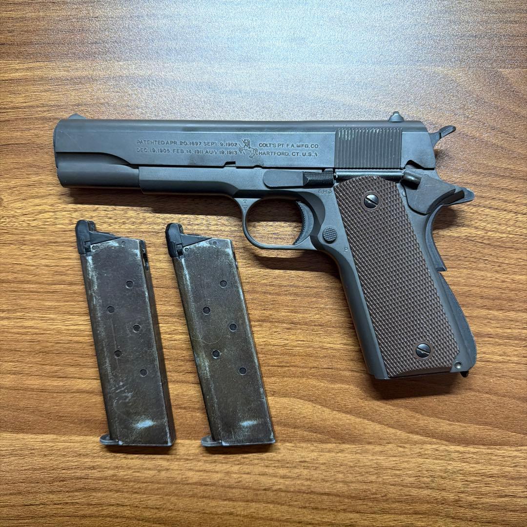 東京マルイ コルト1911 ガスガン マガジン2本付き