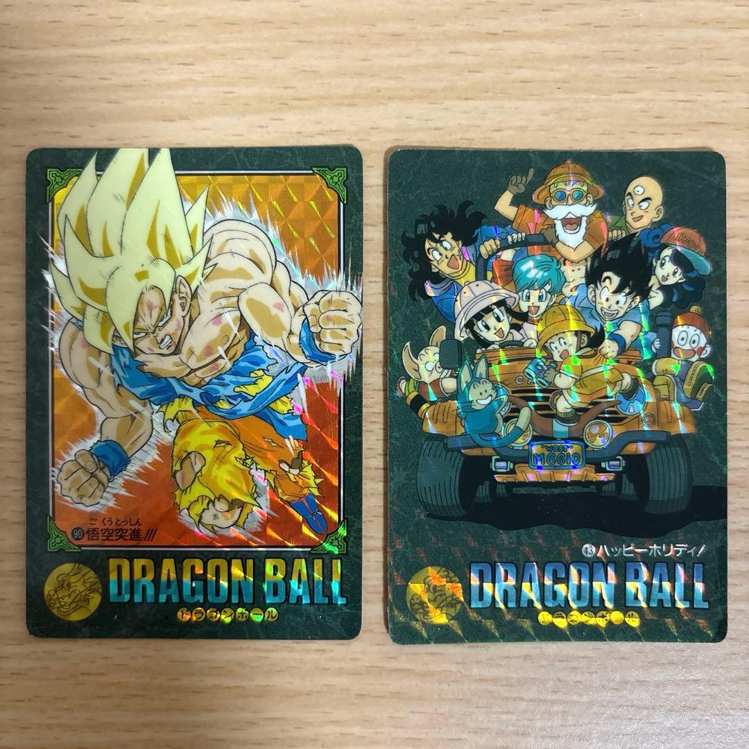 ドラゴンボールZカードダス ビジュアルアドベンチャー 2枚セット