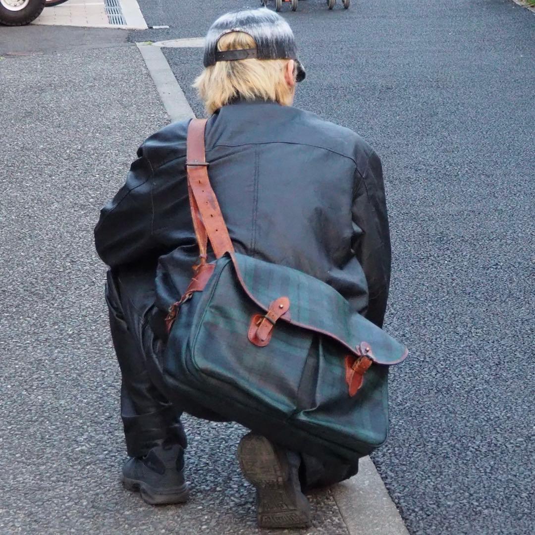 ぬらちお　polo Ralph Lauren messenger bag