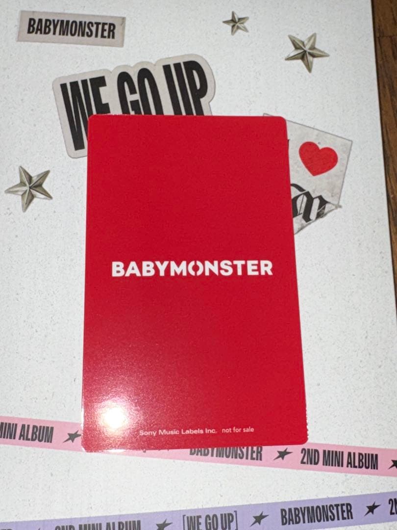 babymonster アサ トレカ we go up - メルカリ