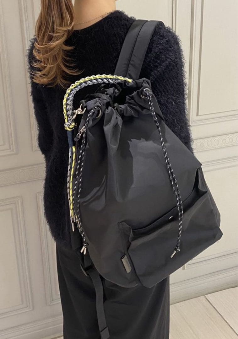 zattu EVERSエバースリュックサックBLACK