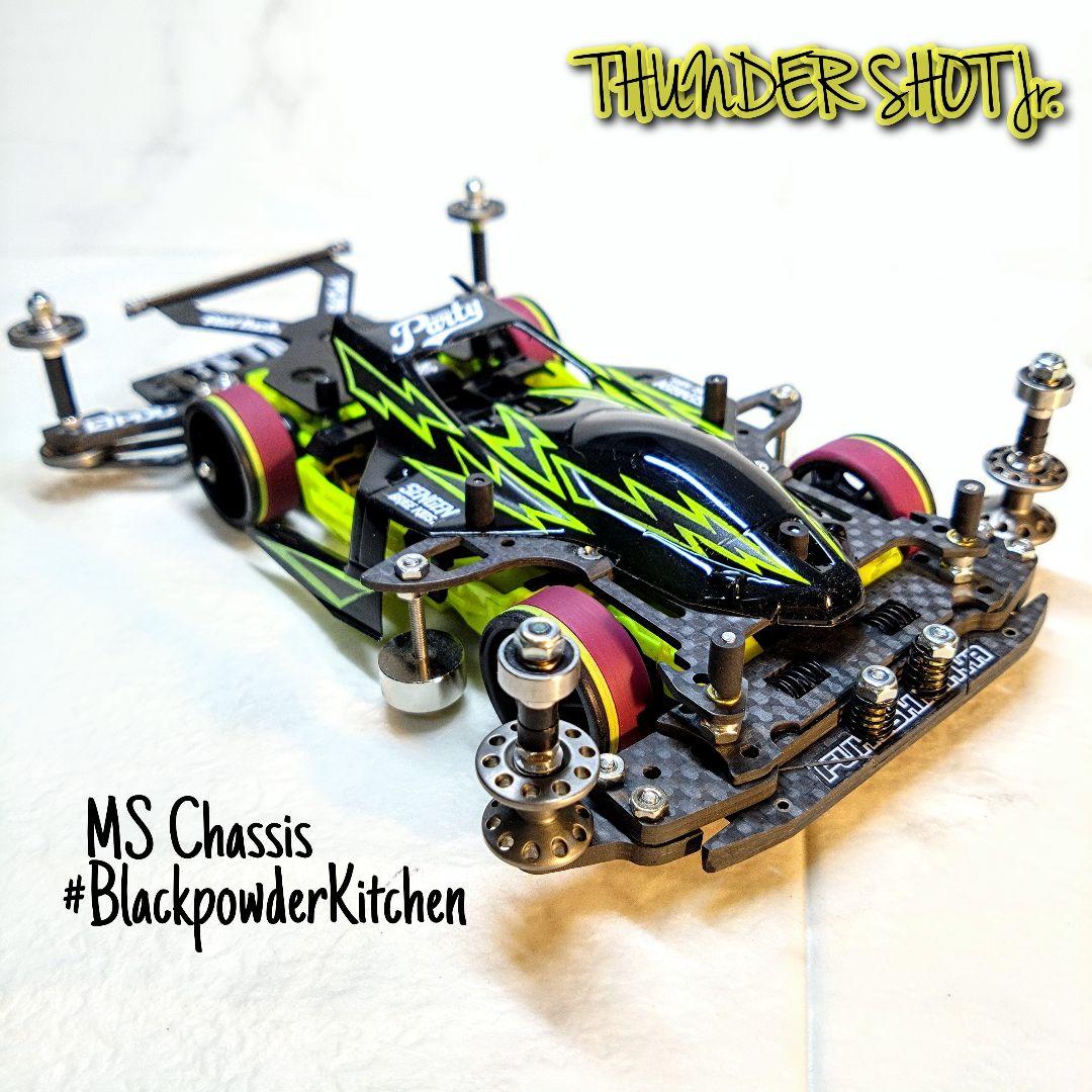 ミニ四駆 完成品 サンダーショット MSフレキ サンダーショットjr