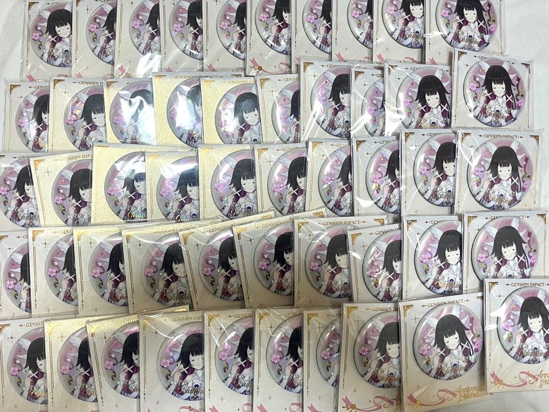 原神 コロンビーナ 缶バッジ 5周年【最終値下げ値】 原神公式店】新月的祝福 コロンビーナ 缶バッジ 18元 （予約7上発送