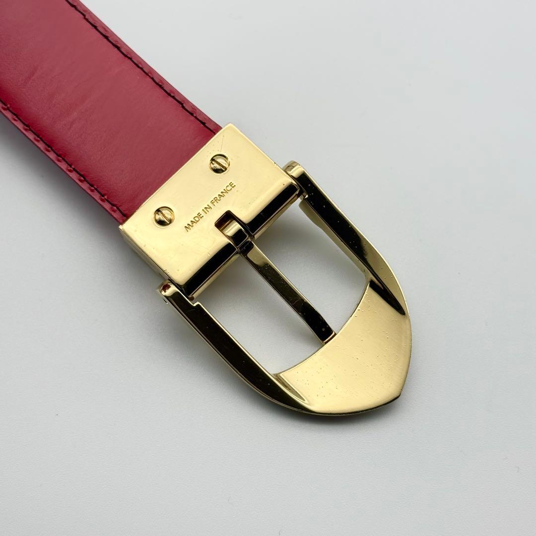 ✨良品✨ルイヴィトン ベルト タイガ サンチュール 本革 ゴールド金具