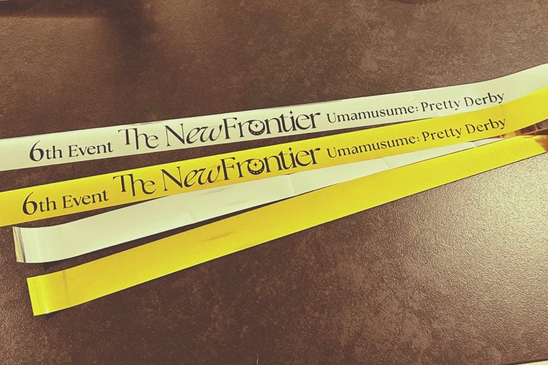 非売品】銀テープ2種セット【ウマ娘6thライブTheNewFrontier】 - メルカリ