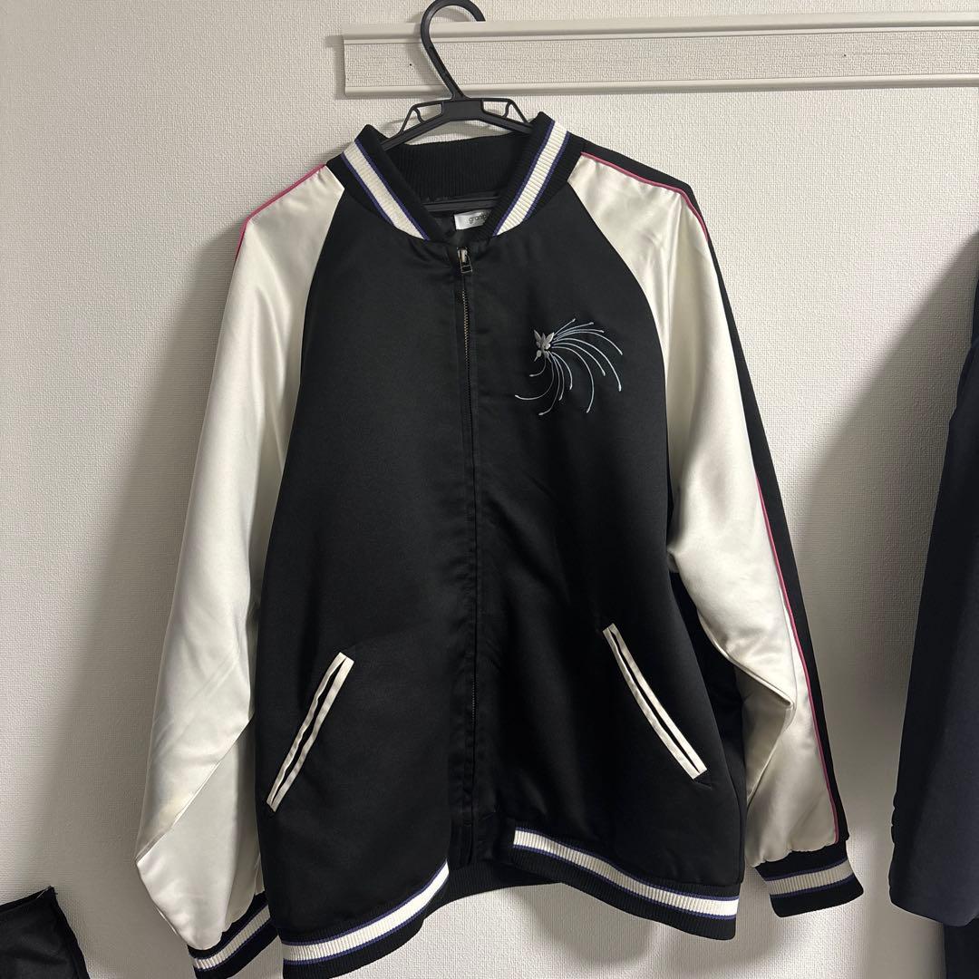 ユ*ア様 グラニフ　ガンダム　キュベレイ　スカジャン　Lサイズ