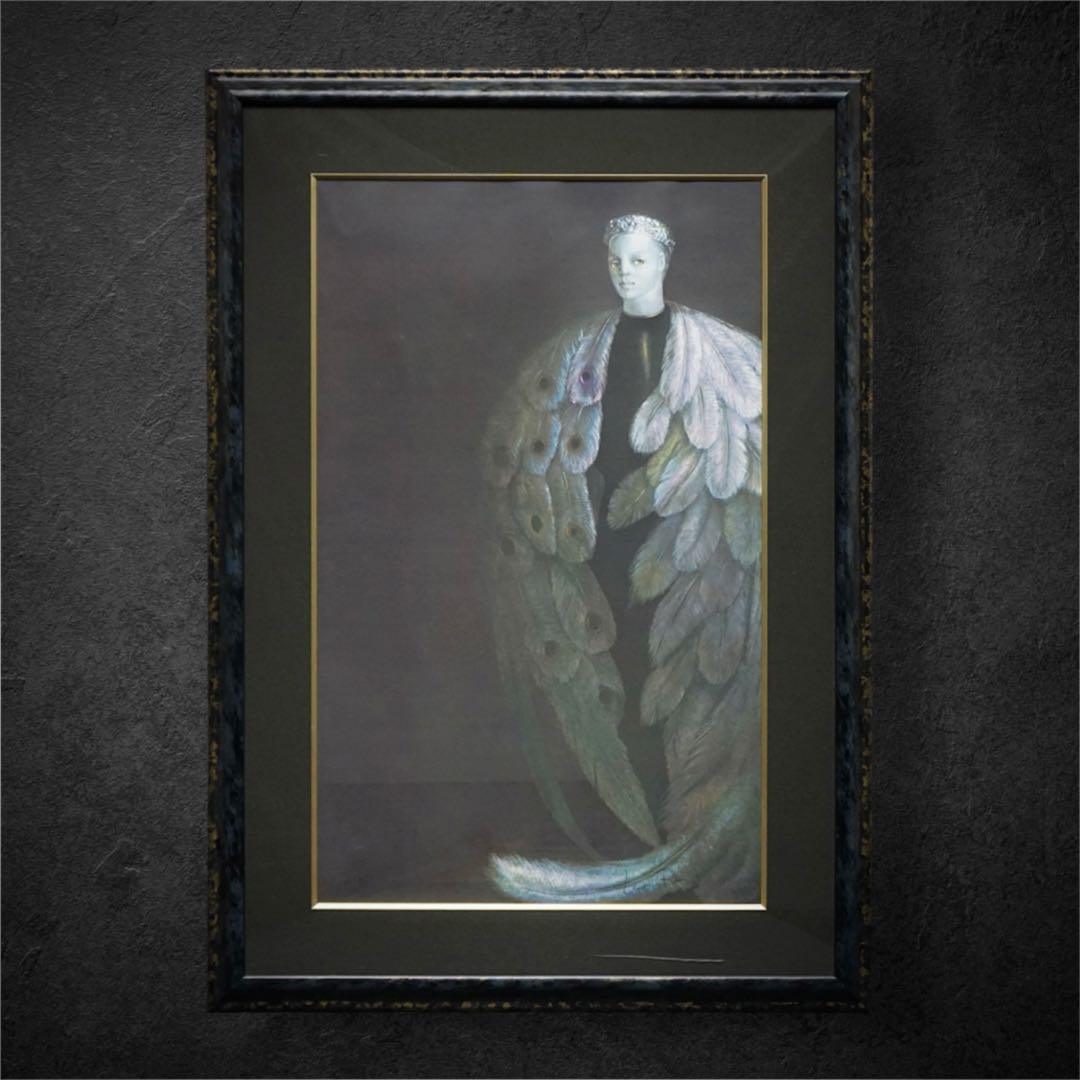 真作レオノール・フィニ『ロゴモレック』肉筆サイン入りリトグラフ シュルレアリスム Yahoo!オークション -「レオノールフィニ」の落札相場・落札価格