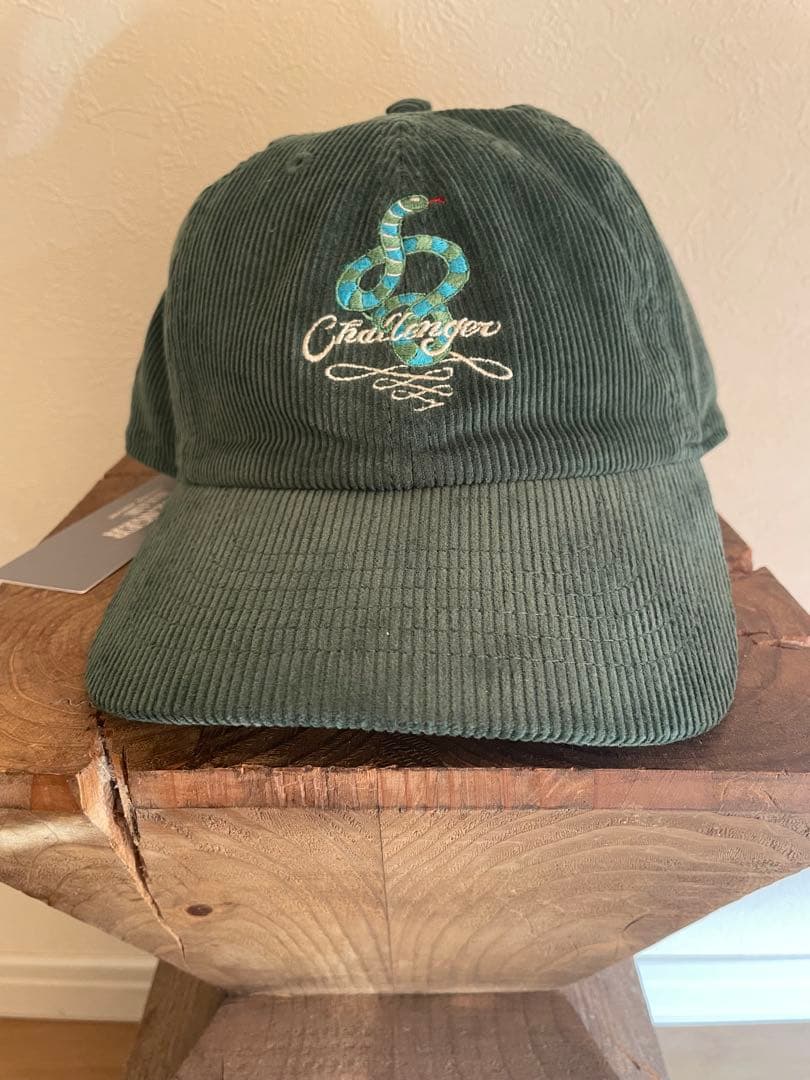 CHALLENGER チャレンジャー スネーク　コーデュロイ　キャップ CHALLENGER [チャレンジャー] CORDUROY CAP コーデュロイキャップ CLG