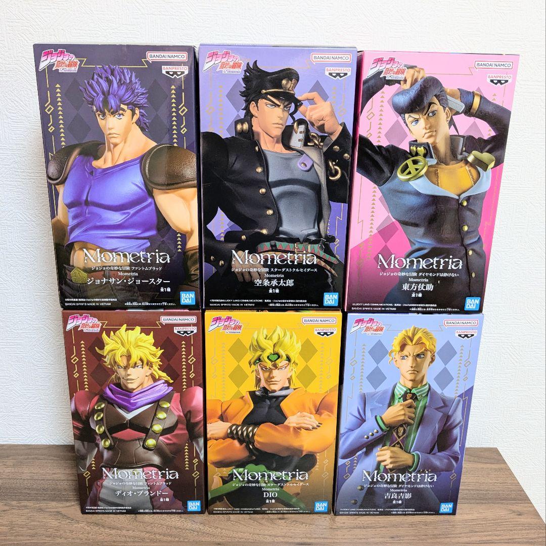 ジョジョの奇妙な冒険 Mometria フィギュア 6個セット