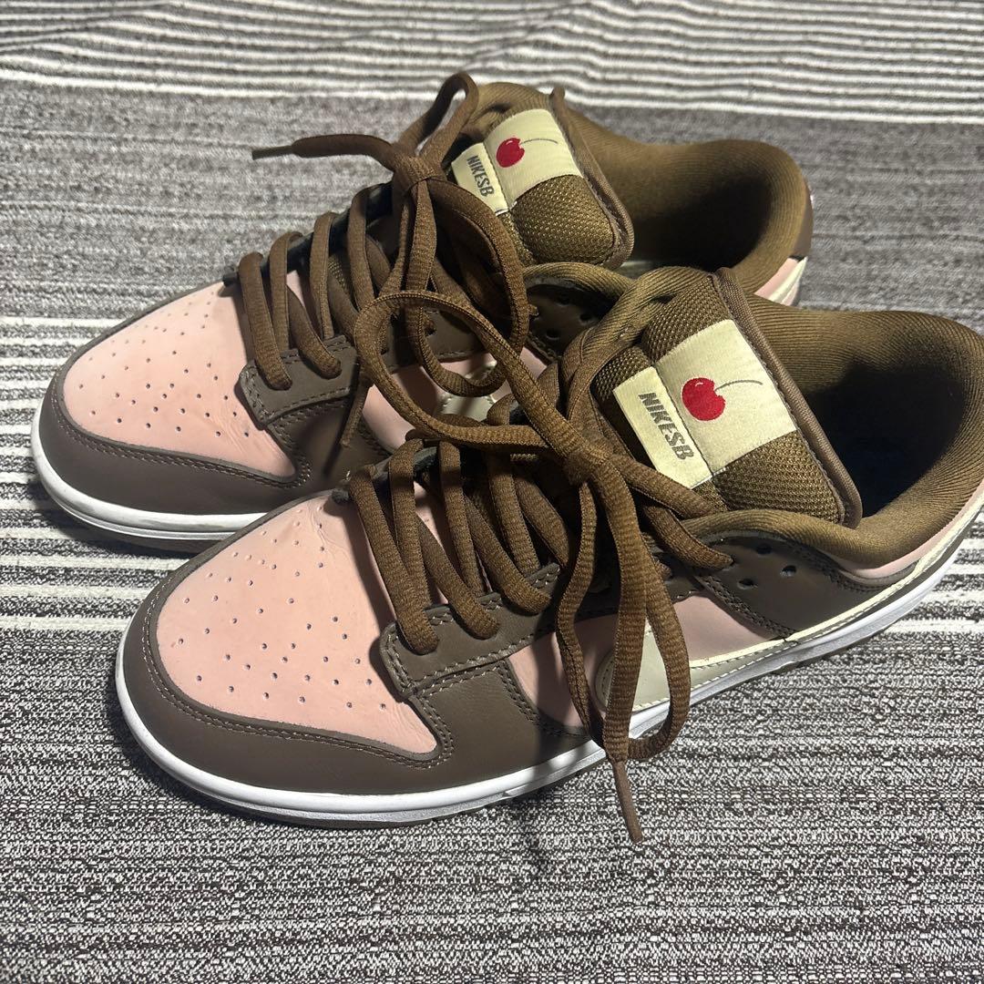 靴 STUSSY DUNK LOW PRO SB CHERRY 26cm