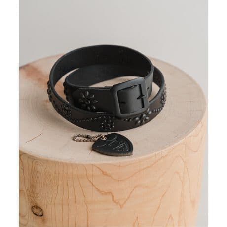 【HTC / エイチティーシー】All Black Studs Beltベルト