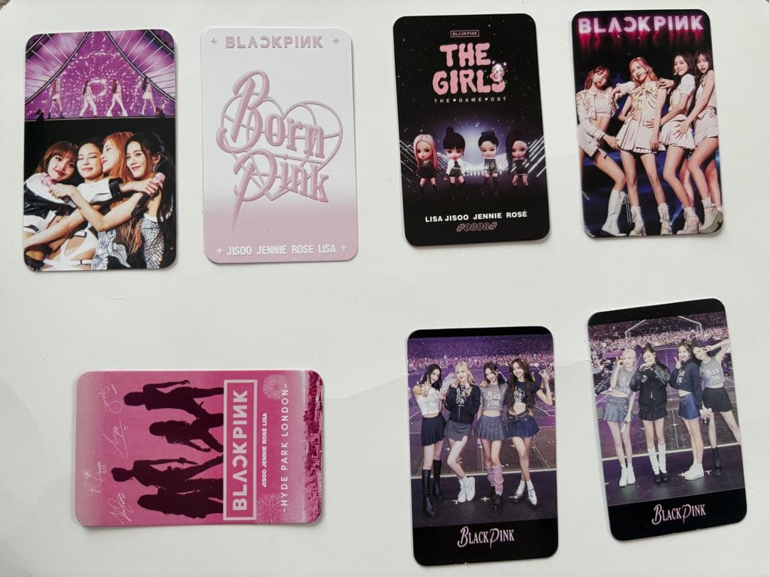 BLACKPINK タレントカードセット 16マイ+シール - メルカリ