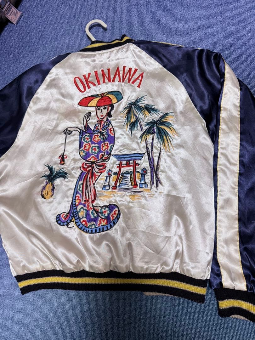 テーラー東洋 沖縄　琉球　スーベニアジャケット スカジャン　サイズM
