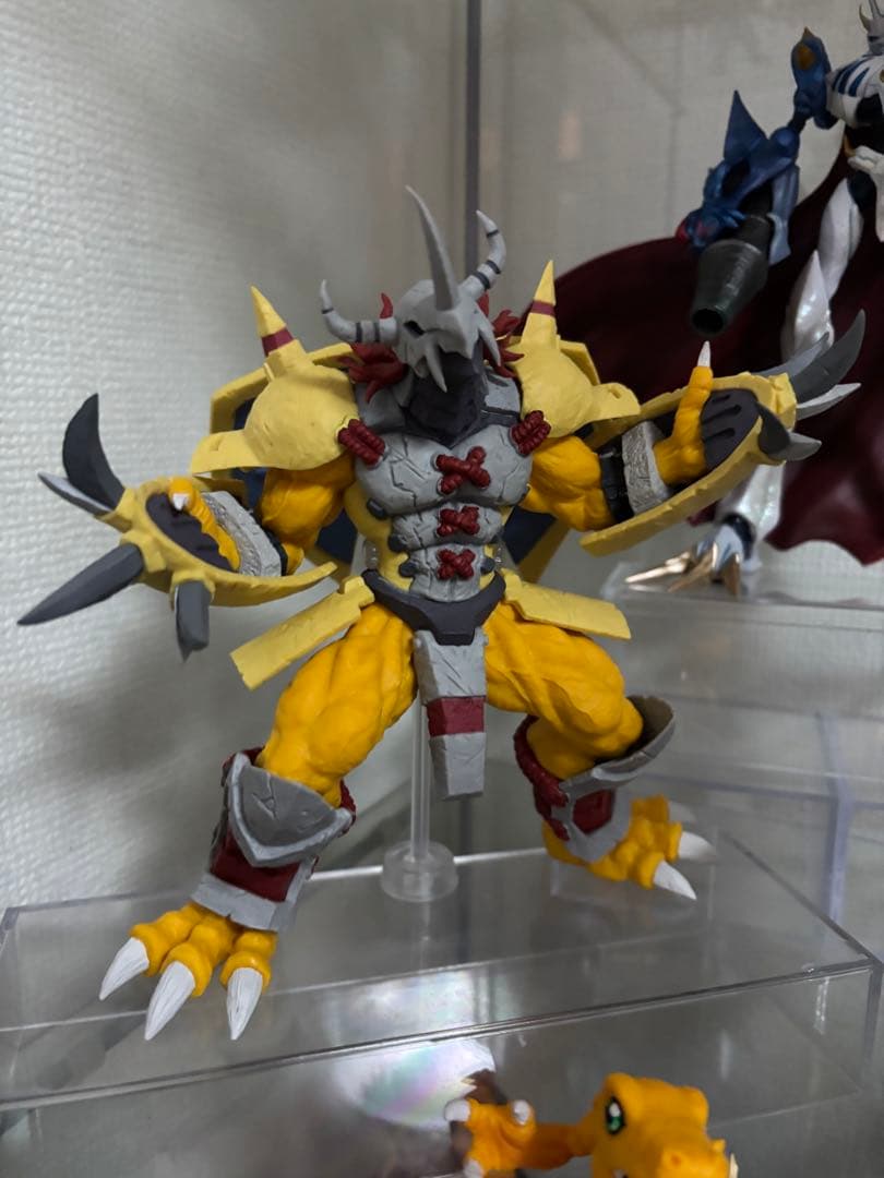 一番くじ デジモン　ウォーグレイモン　メタルガルルモン　アグモン　オメガモン 一番くじ「デジモン」シリーズ」ウォーグレイモンとメタルガルルモンの