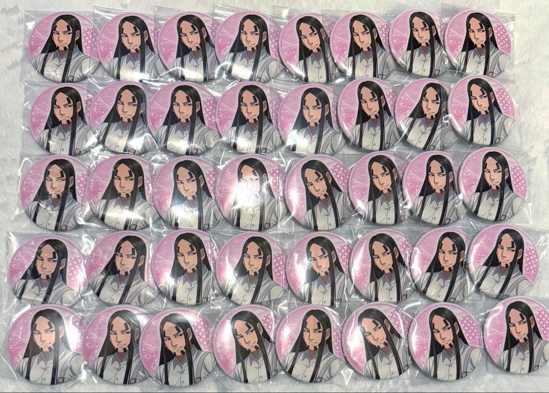 ゴールデンカムイ 納涼フェア 海賊房太郎 缶バッジ 40点