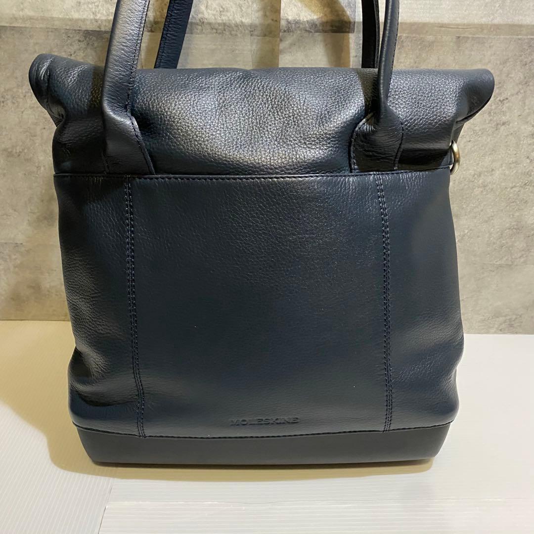 未使用】Moleskine クラシック ウィークエンド トートバッグ ネイビー