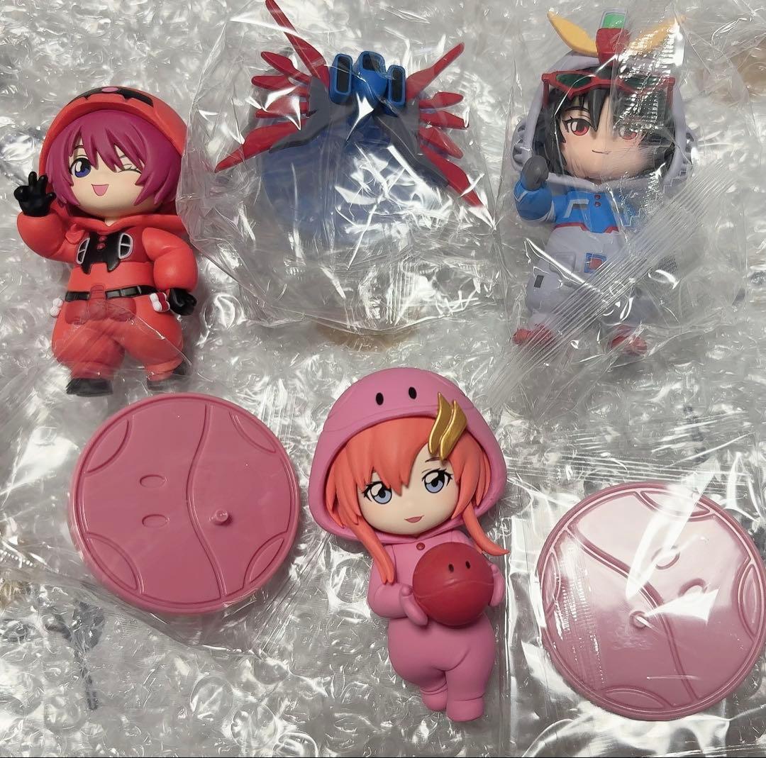 ガンダムSEED 中国 パジャマ フィギュア ラクス シン ルナマリア3点
