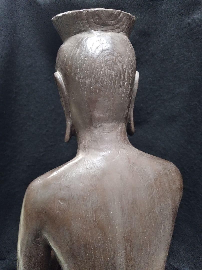 広隆寺所蔵 国宝 宝冠弥勒 弥勒菩薩半跏思惟像 樹脂製 大型レプリカ