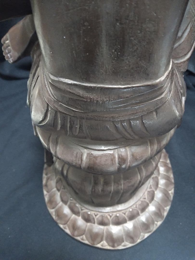 広隆寺所蔵 国宝 宝冠弥勒 弥勒菩薩半跏思惟像 樹脂製 大型レプリカ