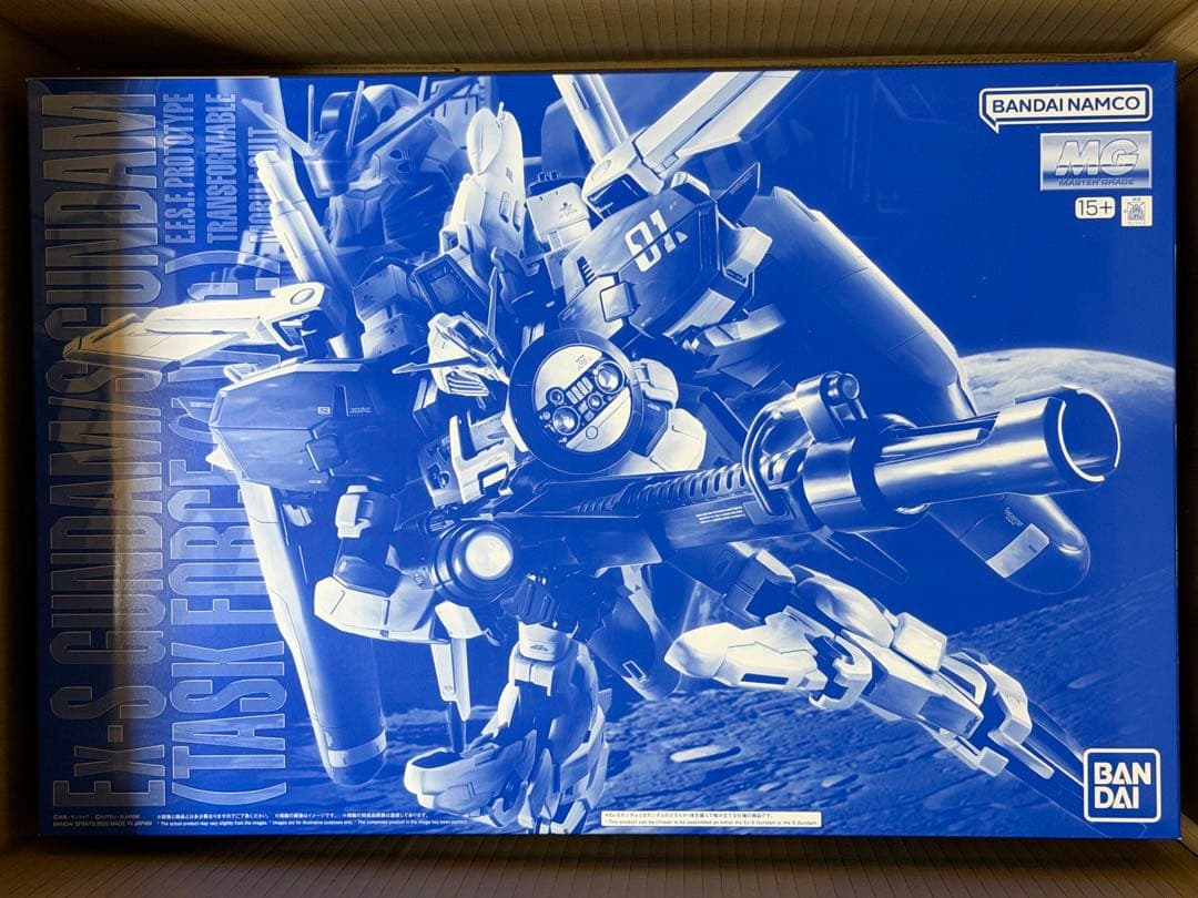 MG 1/100 Ex-Sガンダム/Sガンダム(タスクフォースα Ver.)