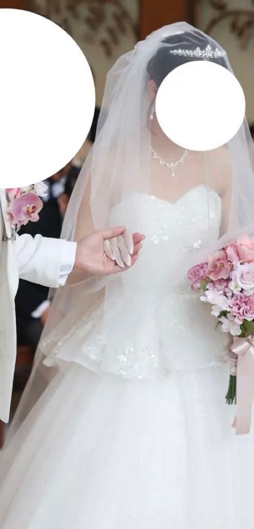 ウェディングドレス Vieux Paris ヴュ・パリ プリセスライン3way