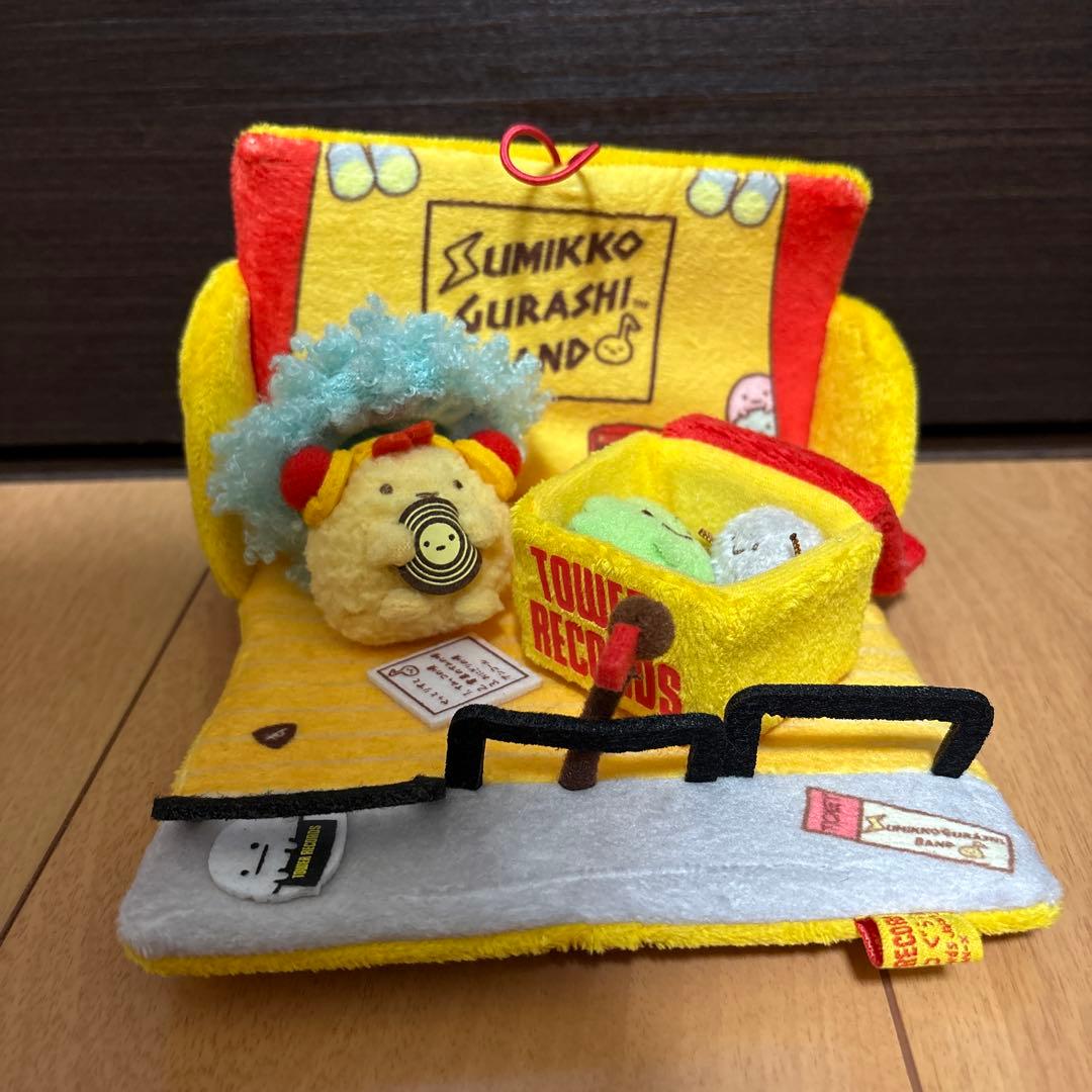 美品　レア　すみっコぐらし　てのりぬいぐるみ　タワーレコード　えびふらいのしっぽ