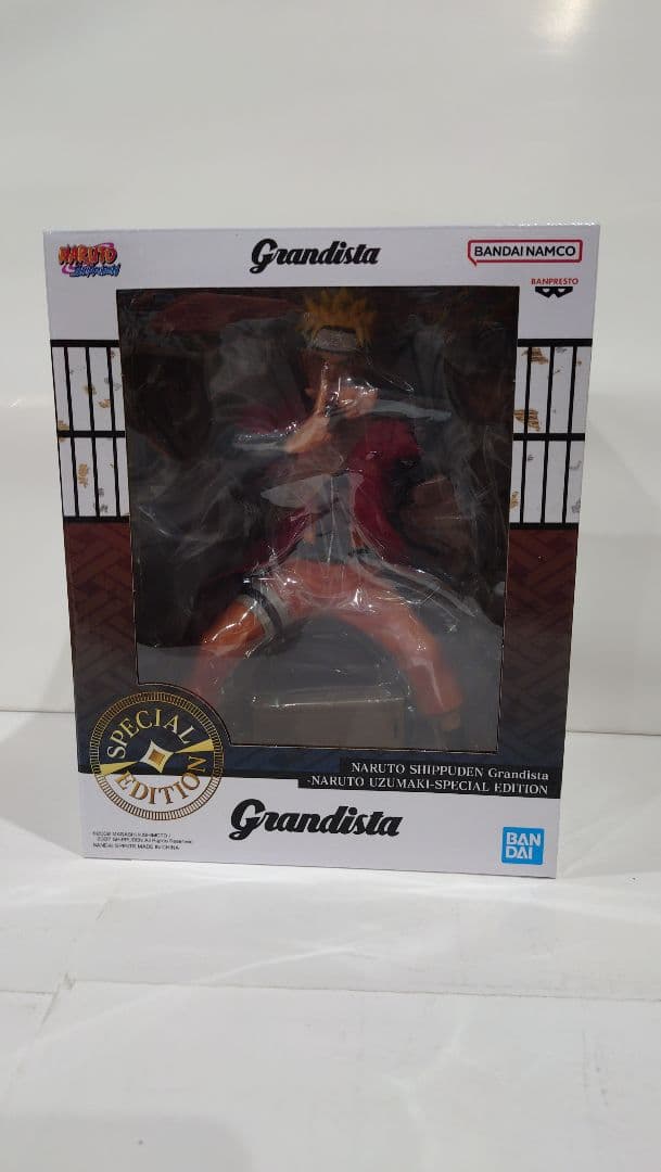 うずまきナルト フィギュア 仙人モード グランディスタ 海外限定 海外正規