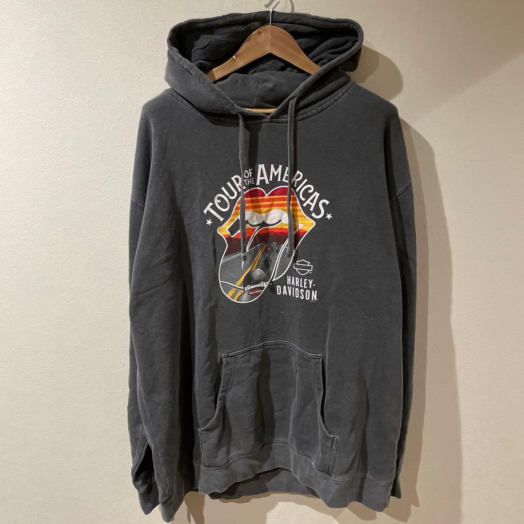 Harley-Davidson × Rolling Stones パーカー