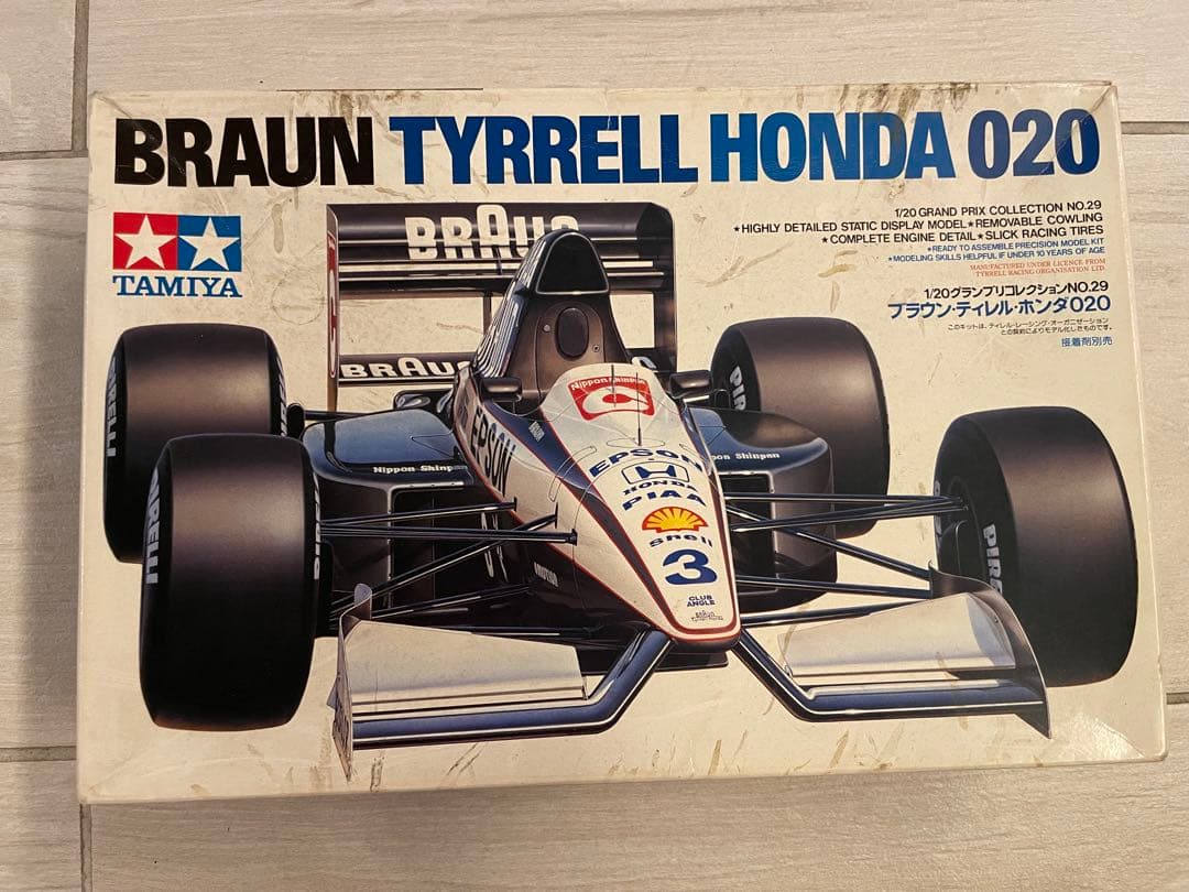 タミヤBRAUN TYRRELL HONDA 020 1/20